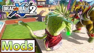 Dragon Ball Xenoverse 2  DBX2  MODs  Broly Oozaru  DB Heroes  Fusions [upl. by Hillard]