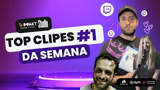 NOVA SÉRIE  CLIPES DA SEMANA 1 TWITCH [upl. by Anelhtak6]