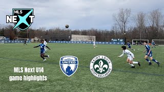 MLS Next U14 game highlights  Midwest United FC vs Scott Gallagher [upl. by Casabonne817]