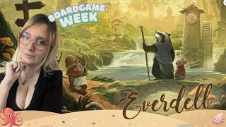 Everdell And Chill BOARD GAME WEEK [upl. by Zahc]