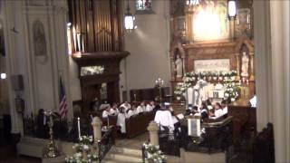 The Kyrie T Tertius Noble in B minor Easter 2014  St Johns Detroit [upl. by Aleahcim512]