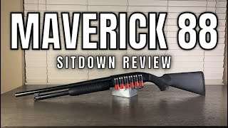 MAVERICK 88 Sitdown Review  A Great 12 Gauge Shotgun [upl. by Ielarol619]