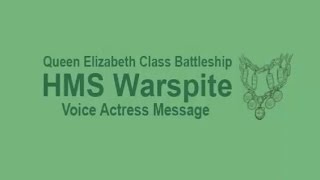 KanColle Voice Message from Warspite Uchida Shuu [upl. by Aurelie]