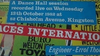 Aces International Live in Kingston  Junjo Presents 1982 Yellowman Eek a mouse Welton Irie etc [upl. by Nnyluqcaj]