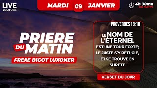 MWEN KACHE NAN OU SEIGNEUR MARDI 09 JANVIER 2024  PRIERE DU MATIN  FRERE BIGOT LUXONER [upl. by Marlee380]