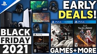 EARLY Black Friday 2021 DEALS Live Now  PS4PS5 Games on Sale 4kTVs Headsets  Black Friday Deals [upl. by Er]