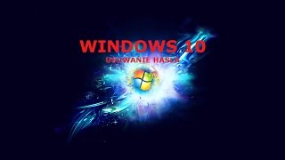 Windows 10 Jak usunąć hasło [upl. by Mastat]