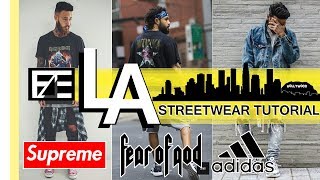 How to  LA Streetwear feat FUNG BROS [upl. by Nilrev]