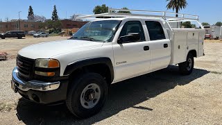 SALE PENDING GMC 3500 81 4x4 CREW CAB UTILITY TRUCK [upl. by Nims]