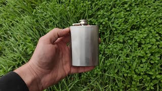 Манерка 120 мл  Stainless Steel Hip Flask 4 oz [upl. by Enitsirk]