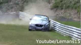 Jaguar XJ Supersport CRASH  Nordschleife [upl. by Atilehs335]