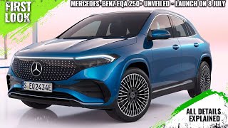 MercedesBenz EQA 250 Unveiled With One Variant  Explained All Spec Features And More [upl. by Artinad]