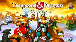 Dungeons amp Dragons Tower of Doom Arcade Gameplay até zerar [upl. by Fari]