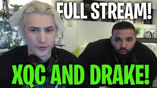 XQC AND DRAKE FULL STREAM [upl. by Luttrell405]