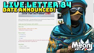 FFXIV Live Letter 84 Date Announced [upl. by Nelleyram]