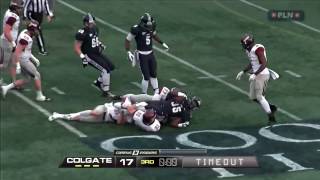 2015 Georgetown Football vs Colgate Highlights [upl. by Siaht]