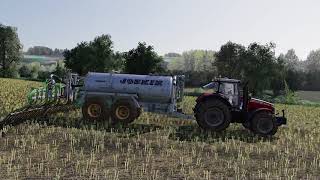 FS19 Epandage de lisier MF8727joskin [upl. by Heloise870]