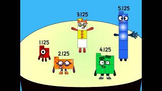 The Numberblocks Band plus Eighths [upl. by Winona]