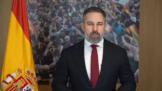 🔴 URGENTE Declaración Institucional de Santiago Abascal ante la MEGACORRUPCIÓN que implica al PSOE [upl. by Carman]