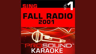 Fallin Karaoke with Background Vocals In the Style of Alicia Keys [upl. by Ahseeyt]