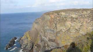 North Cliffs Failure  Amazing Cliff Collapse caught on Camera [upl. by Etteyniv]