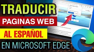 Cómo traducir una Página Web al Español en Microsoft Edge Chromium [upl. by Almund]