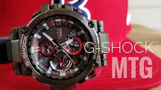 Casio GShock MTG B1000 unboxing and review on wrist [upl. by Hajan818]