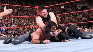 Kevin Owens Vs Seth Rollins Highlights  RAW 8272018 [upl. by Rosalind]