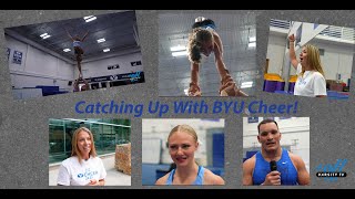 Check In With BYU Cheer Heading Into A New Season [upl. by Hardden]