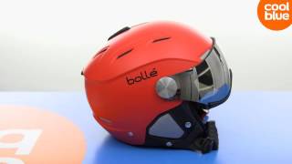 Bollé Backline Visor Red Productvideo NLBE [upl. by Nayt]