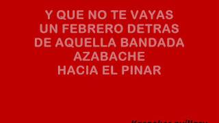 SILVINA GARRE  CANCION DEL PINAR  KARAOKE [upl. by Colly298]