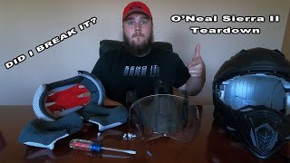 ONeal Sierra II Helmet Teardown [upl. by Kampmann]