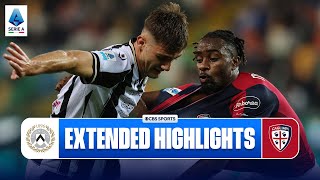 Udinese vs Cagliari Extended Highlights  Serie A  CBS Sports Golazo [upl. by Nilyac281]