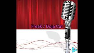 Freak Karaoke  Doja Cat [upl. by Toh279]