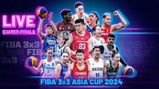 RELIVE  FIBA 3x3 Asia Cup 2024  Day 5  QuarterFinals  3x3 Basketball [upl. by Caldera]