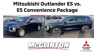 2022 Mitsubishi Outlander ES vs ES Convenience Package [upl. by Ahsilat928]