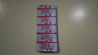 Tolcid 200 mg tablet  tolfenamic acid 200 mg  Headache  Migraine pain [upl. by Yoshiko]