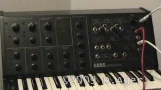 Machinedrum amp Korg MS10 acid techno [upl. by Ynohtnaleahcim94]