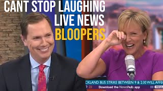 News Reporters Cant Stop Laughing Bloopers [upl. by Olivia781]