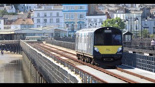 The Last 1938 Tube Trains on the Isle of Wight [upl. by Kinemod]