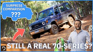 How Does The Toyota Landcruiser 76 Series Handle On And OffRoad  Drivecomau [upl. by Jenkel]