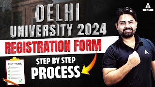 How to Fill DU Registration Form 2024 Step By Step Process  CUET 2024 Biggest Update🔥 [upl. by Gnik734]