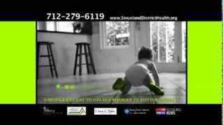 Radon PSA SiouxlandNews [upl. by Alrahc]