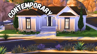 Contemporary Family Home  Sims 4 Speed Build [upl. by Stanwood]