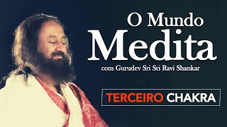 Meditação Guiada do PLEXO SOLAR  por Sri Sri Ravi Shankar [upl. by Cyndie]