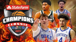 Champions Classic CBB Preview and Bets 🏀🏀🏀 [upl. by Analart]