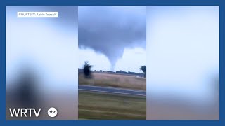 NWS confirms landspout tornado in Delaware County [upl. by Wharton]