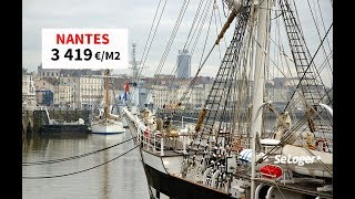 À Nantes les prix immobiliers senvolent et progressent de 54  sur lannée [upl. by Namlaz]