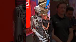 Ameca Humanoid Robots are getting more realistic Tech [upl. by Anattar54]