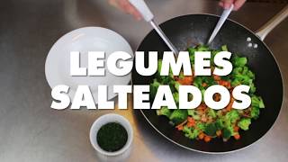 LEGUMES SALTEADOS [upl. by Enram]